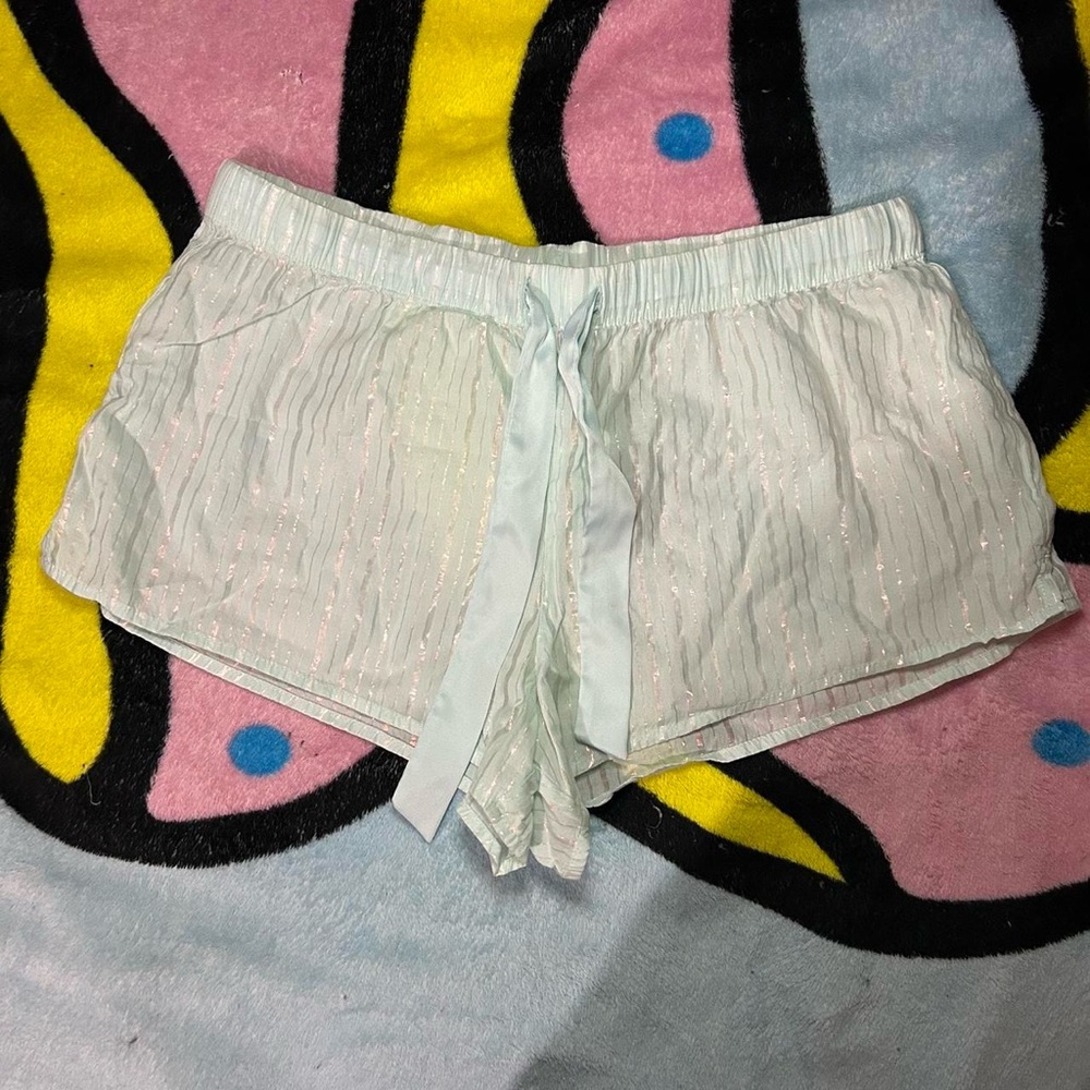 Blue shorts
